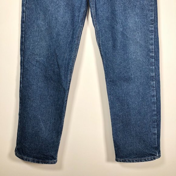 Carhartt Mens Flame Resistant Utility Denim Jeans Relaxed Fit 35 x 30 - Picture 12 of 16